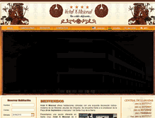 Tablet Screenshot of hotelkmisional.com